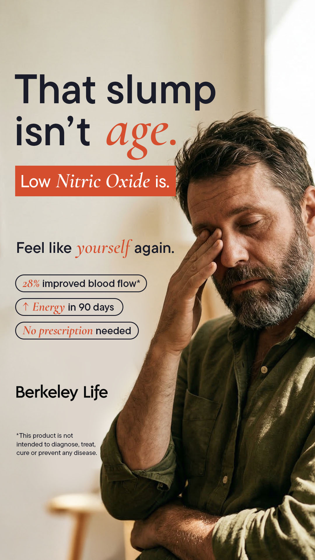 Berkeley Life, that slump is not age