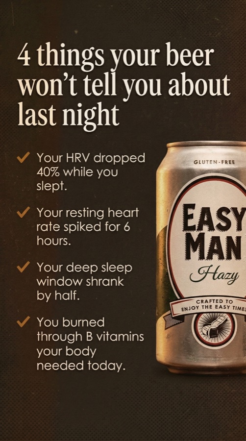 Easy Man, 4 things your beer won't tell you about last night