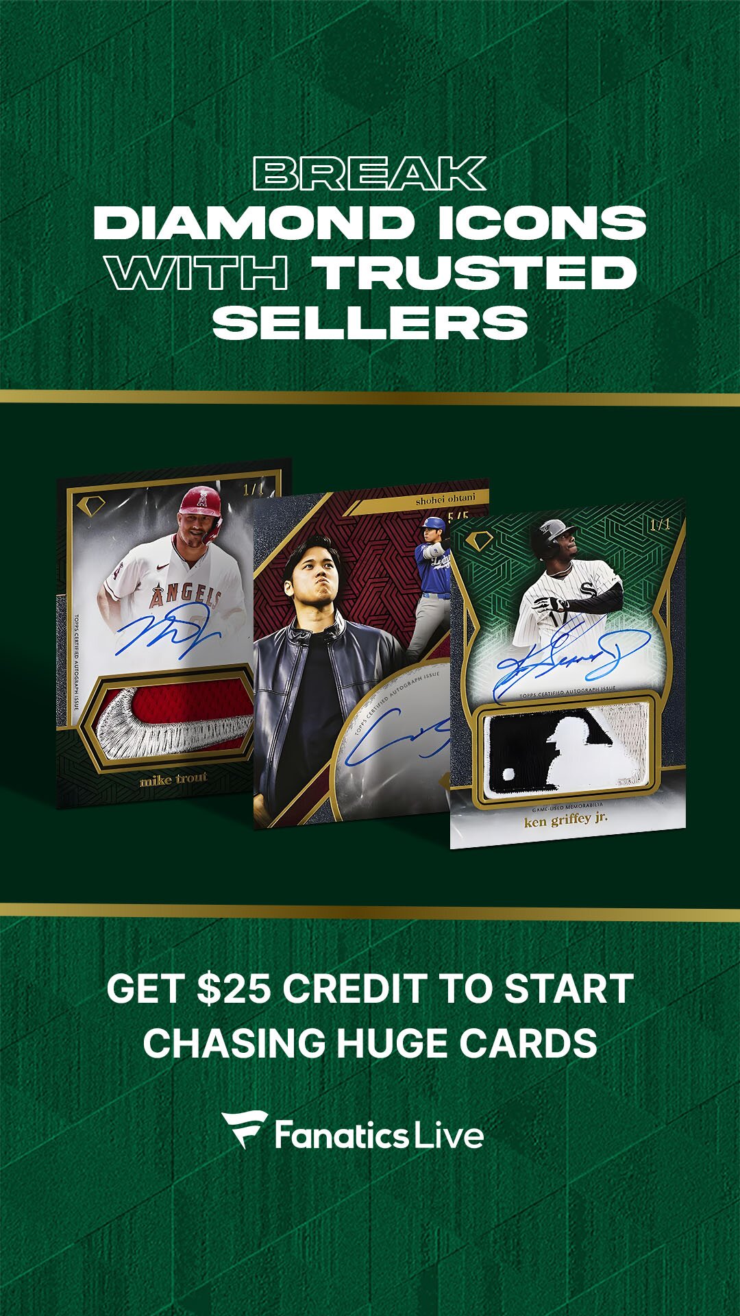 Fanatics, diamond-icons 9:16 static
