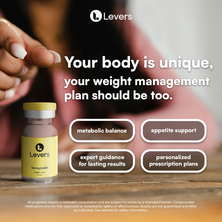 Levers, your body is unique, weight management benefits