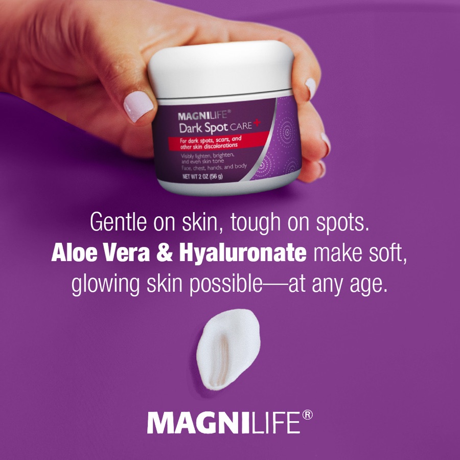 MagniLife, dark spot care, gentle on skin tough on spots